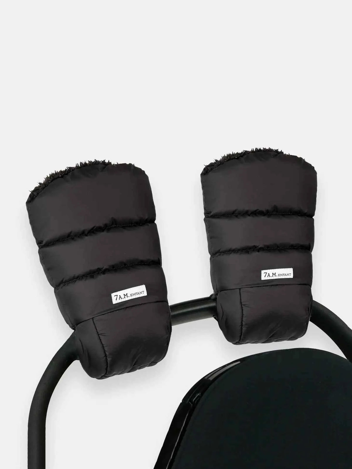 Warmmuffs | 7am Enfant | Black Plush