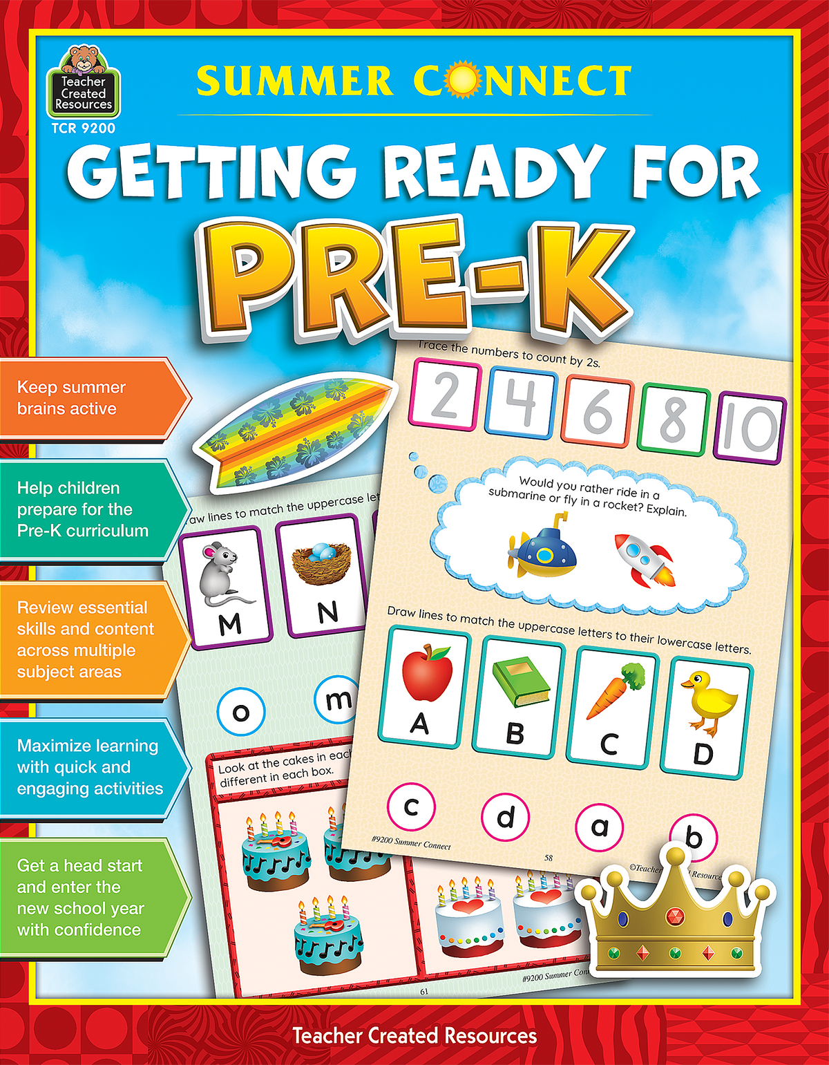 Teacher Created Resources - Summer Connect: Getting Ready for PreK - Ages 3+
