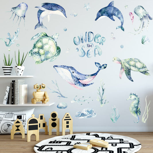 Under The Sea Kids Wall Decal Stickers