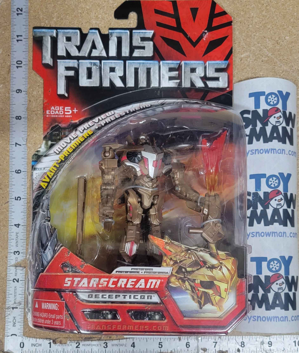Transformers Movie Preview STARSCREAM Protoform