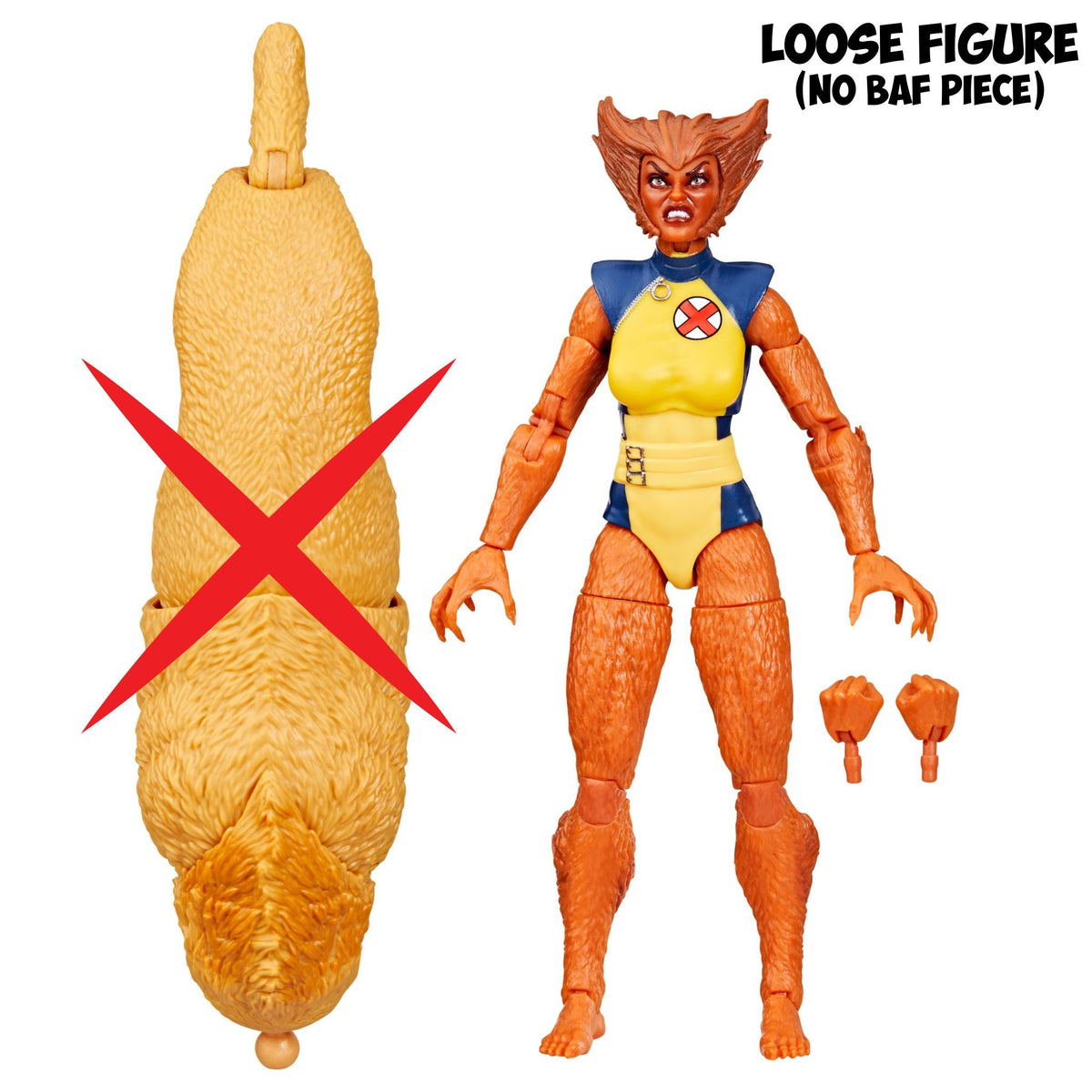 Marvel Legends Series - Wolfsbane - Zabu Baf