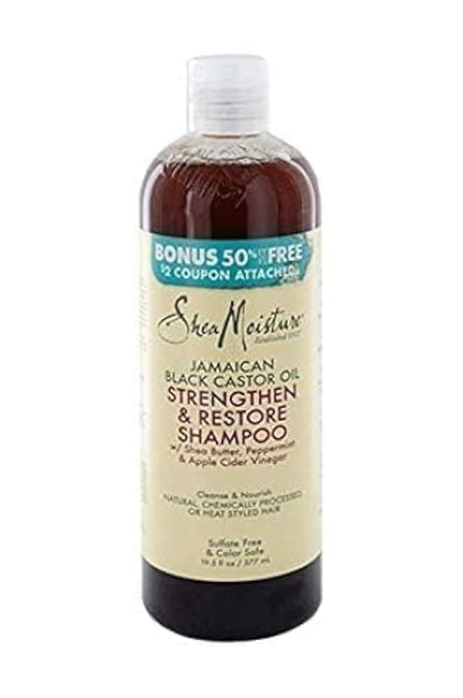 SHEAMOISTURE JBCO STRENGTHEN & RESTORE SHAMPOO 19.8OZ