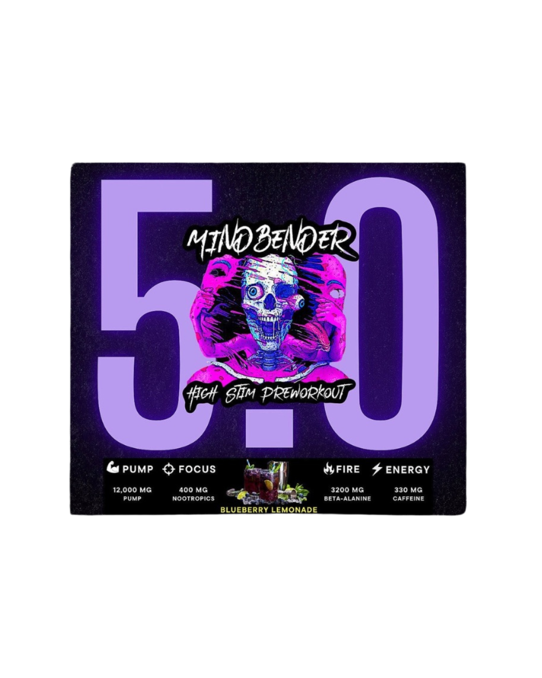 Project M MINDBENDER V5 High Stim Pre-Workout 40/20 Servings