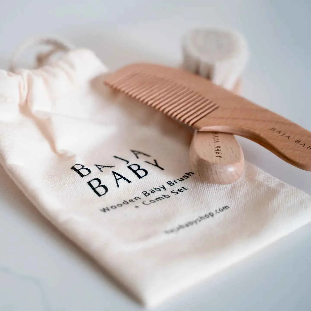 Wooden Brush & Comb Set | Pip + Phee