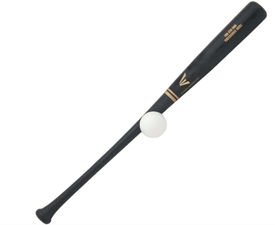 Easton PRO STIX Plastic Baseball Bat & Ball Set | Professional Wood Bat Design | Plastic Ball | Fun for All Ages | 2020 ๐ All In One Marketplace Canada