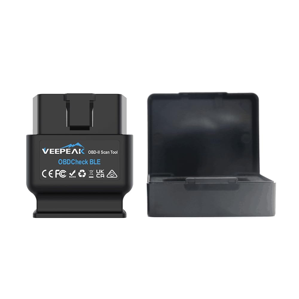 VEEPEAK OBDCheck BLE Bluetooth OBD2 Scanner Car OBD II Diagnostic Scan Tool Check Engine Code Reader for iOS and Android ๐ All In One Marketplace Canada