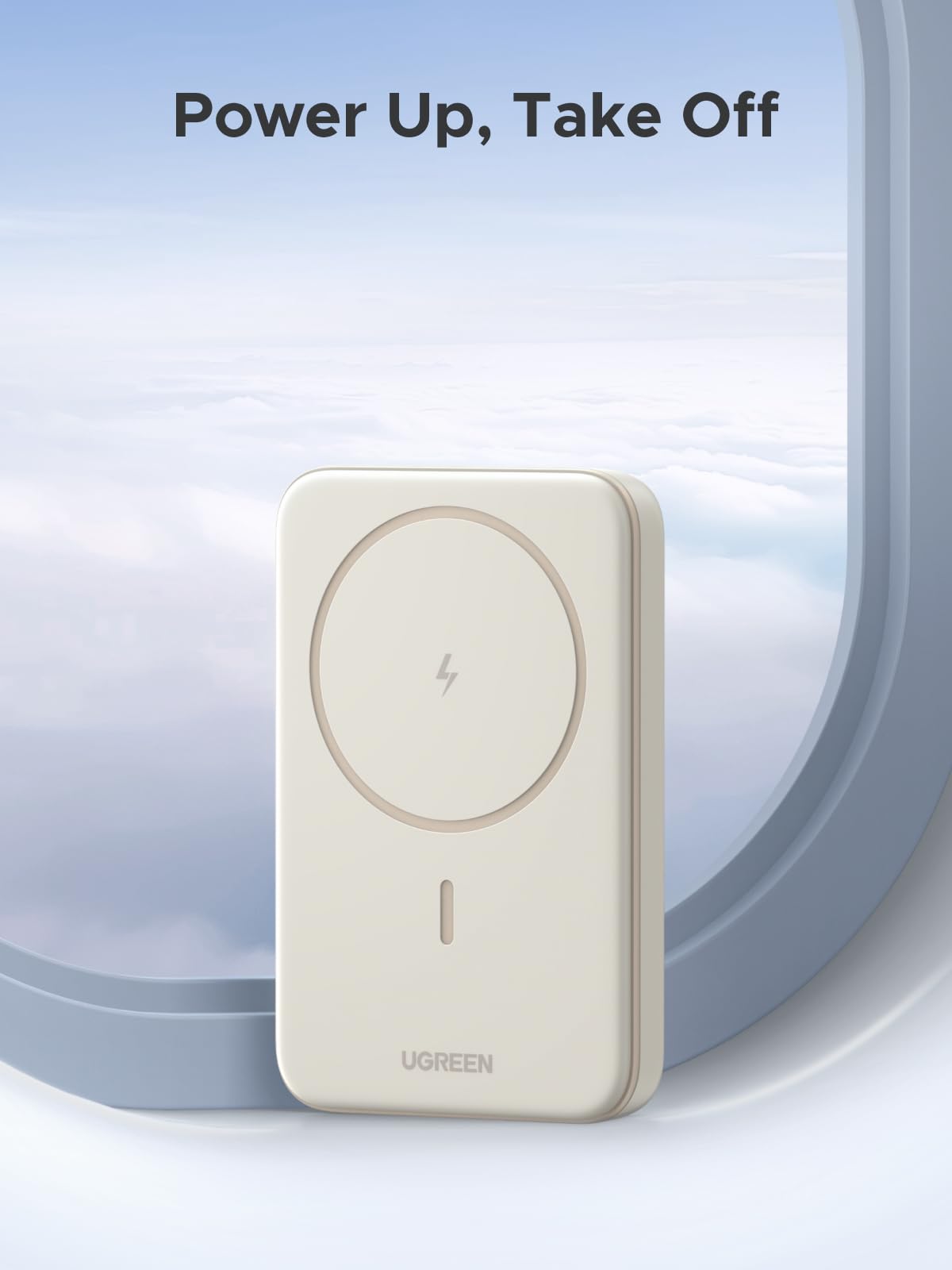 UGREEN 10000mAh PD 20W Magnetic Portable Charger, 7.5W Wireless Charging wiht Built-in USB C in/Out Battery Pack, Power Bank with 0.5M Cable Compatible with Magsafe, iPhone 16/15 Pro Max, White ๐ All In One Marketplace Canada