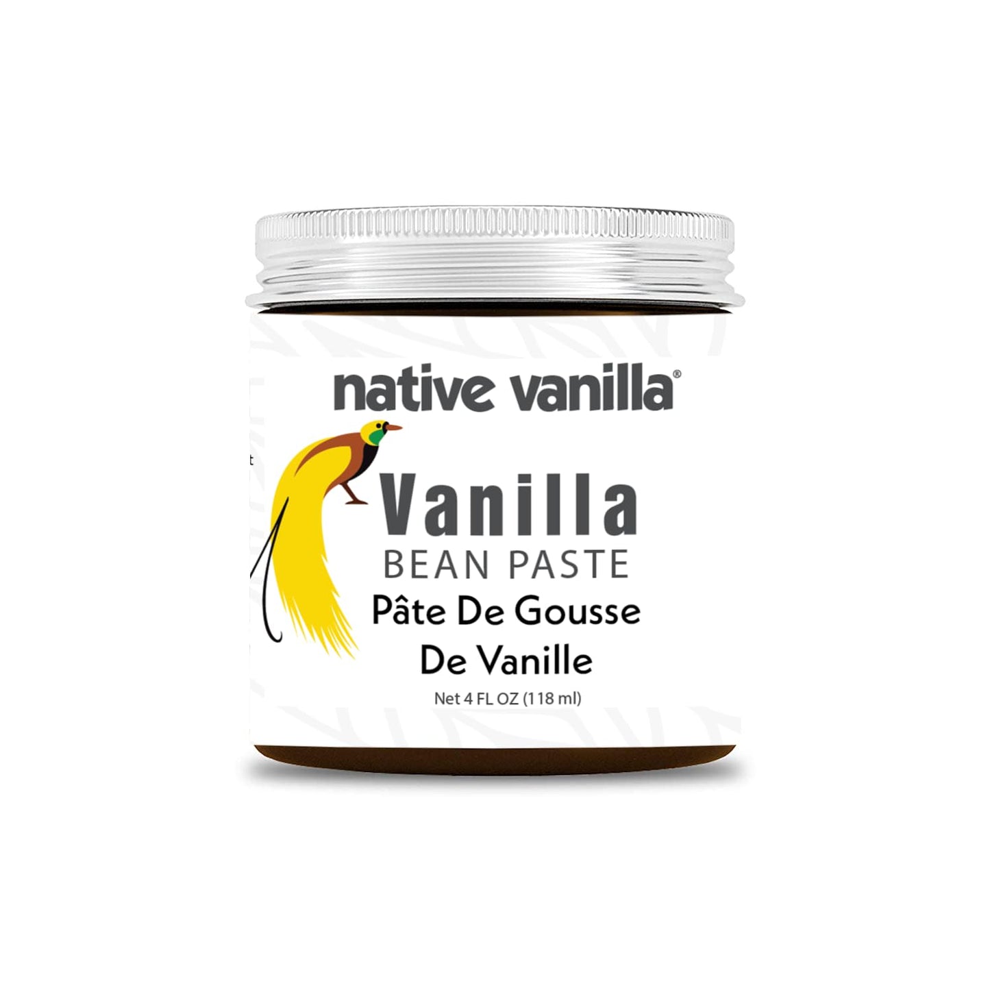 Native Vanilla - All Natural Pure Vanilla Bean Paste 118 ml (4 oz) - For Chefs and Home Cooking, Baking, and Dessert Making ๐ All In One Marketplace Canada