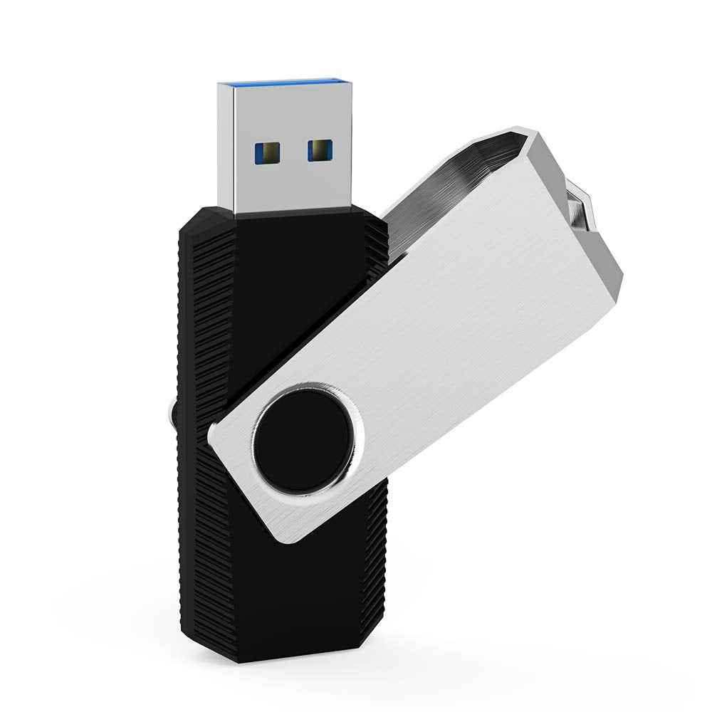 64 GB Flash Drive, Aiibe USB Flash Drive Thumb Drive 64GB Memory Stick Zip Drive Fold Storage Jump Drive 64G USB 2.0 Black ๐ All In One Marketplace Canada