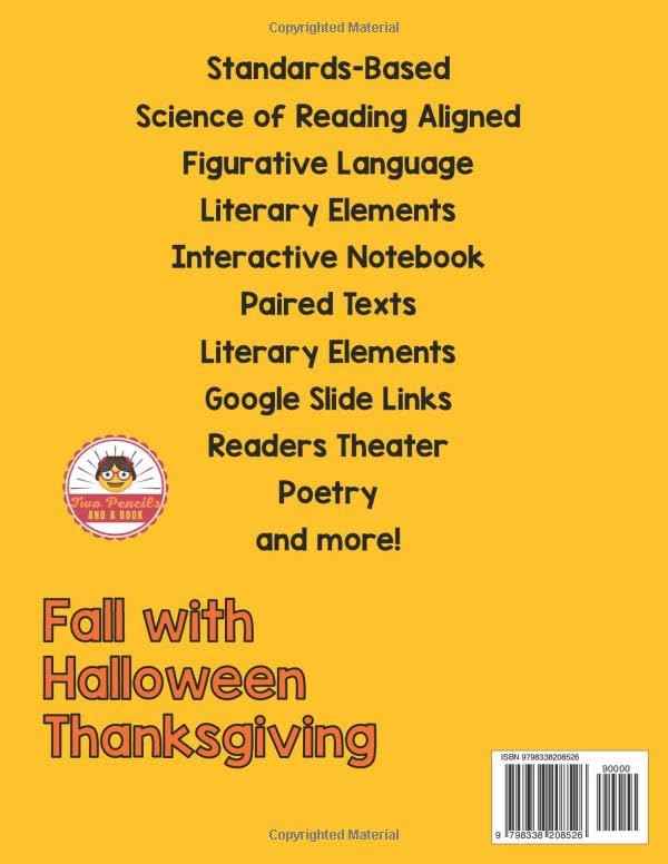 20 Fractured Fairy Tales for Fall With Six Readers Theaters Plus Classroom Activities: Standards-Based Activities 6-Readers Theater Scripts Interactive Notebook Comprehension Paired Texts and More Including Halloween and Thanksgiving