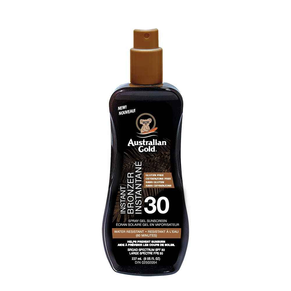 Australian Gold Spf 30 Spray Gel Bronzer, Fragrance: Cocoa Dreams, 237 Milliliters ๐ All In One Marketplace Canada