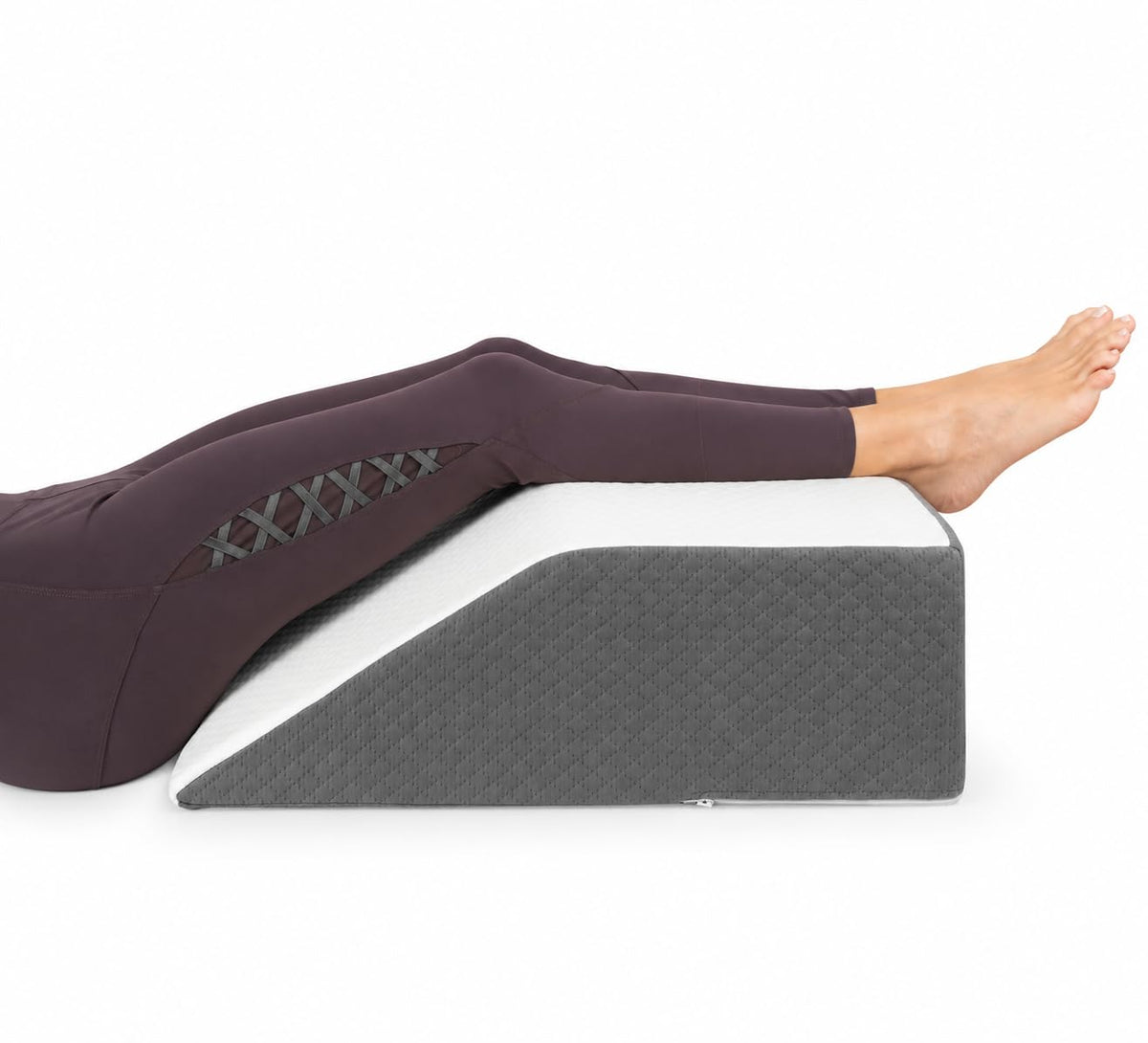 Kolbs Leg Elevation Pillows for After Surgery | Flat Top Bed Wedge Bolster Pillow for Legs | Foot, Knee, Ankle Elevation Post Surgery (Flat Top 7" Height) 🍁 All In One Marketplace Canada