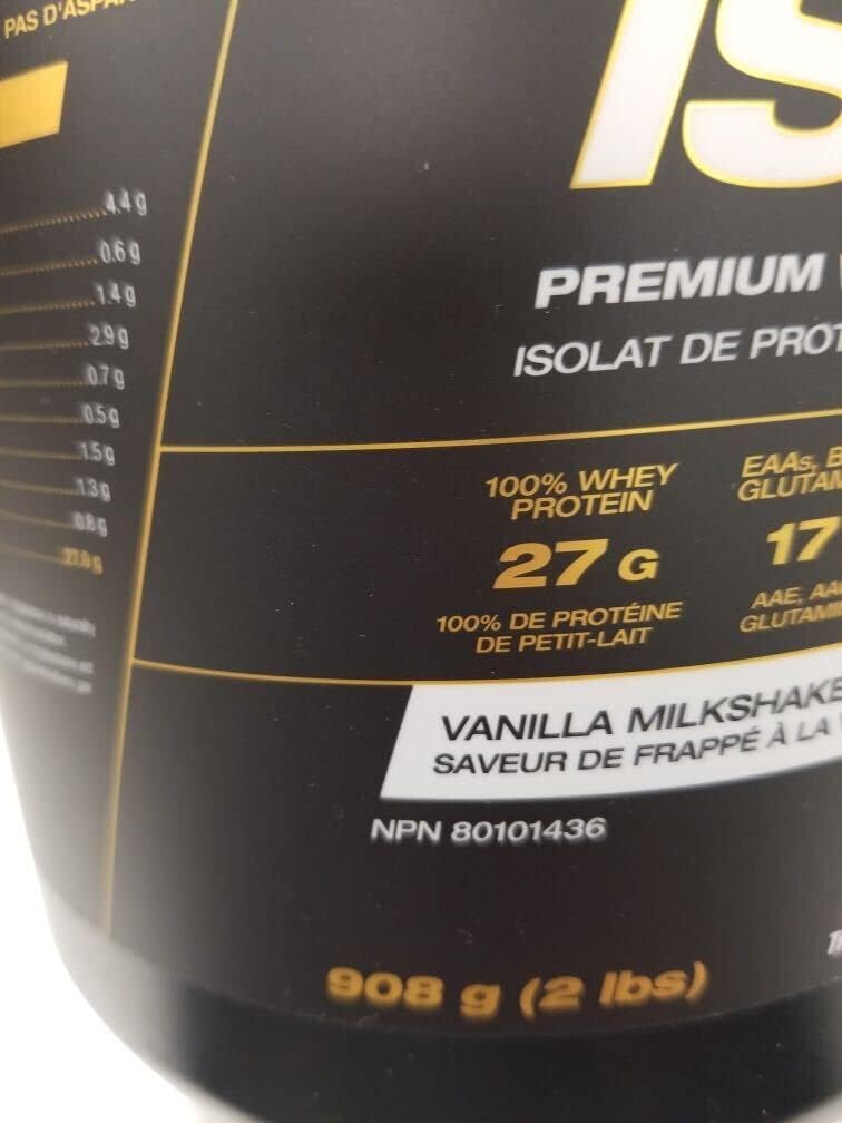 PVL ISOGOLD β Grass Fed - Premium Isolate 100% Whey Protein Shake (2.27 kg (Pack of 1), Chocolate) π All In One Marketplace Canada