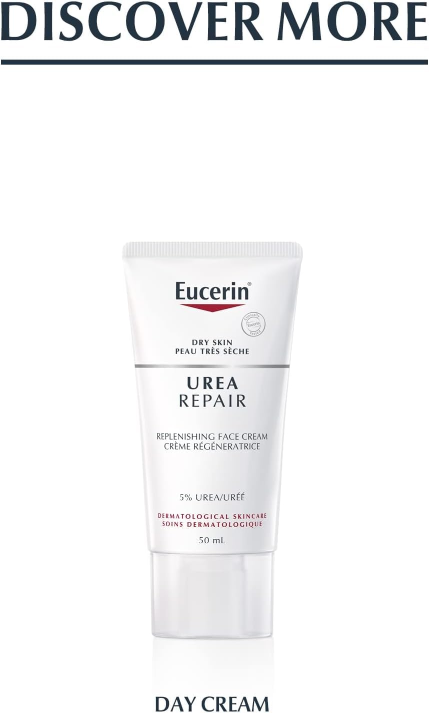 Eucerin Urea Repair Night Face Cream, 5% Urea & Ceramides, Non-Greasy, 50mL ๐ All In One Marketplace Canada