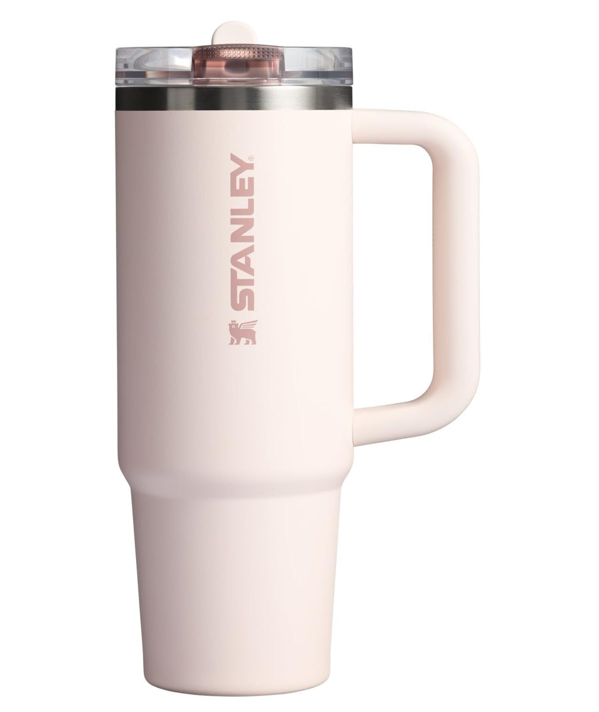 Stanley Quencher ProTour Flip Straw Tumbler with Leakproof Lid 30 oz | Built-in Straw and Handle | Cup Holder Compatible for Travel | Insulated Stainless Steel Cup | BPA-Free | Rose Quartz π All In One Marketplace Canada