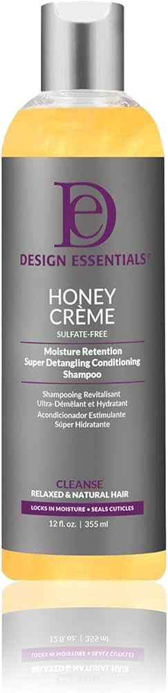 DESIGN ESSENTIALS HONEY CREME CONDITIONING SHAMPOO 12OZ