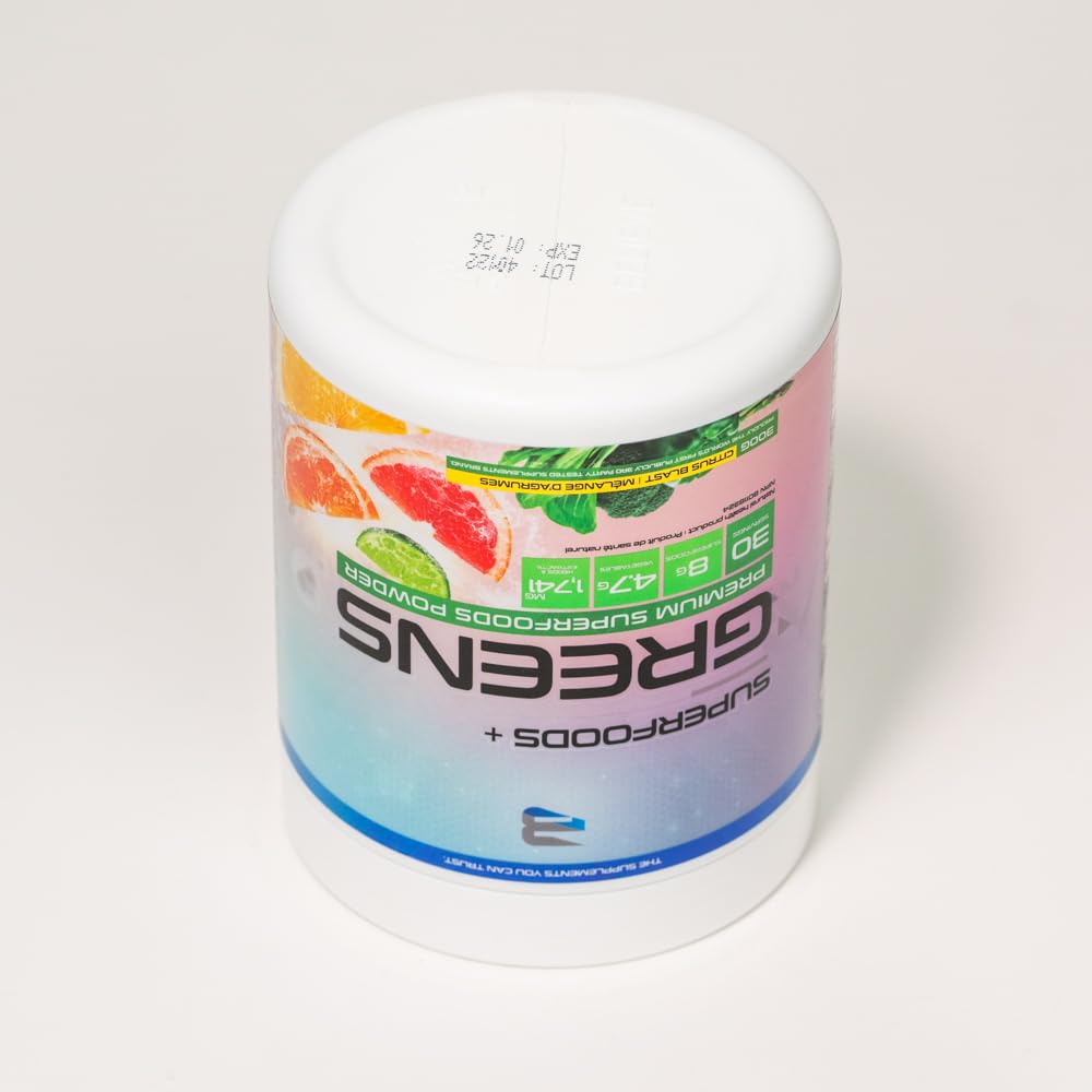 Believe Supplements Superfoods+Greens - Superfood Blend | Boost Energy, Immunity, and Digestion | Rich in Antioxidants & Essential Nutrients! (30 Servings, Citrus Blast) ๐ All In One Marketplace Canada