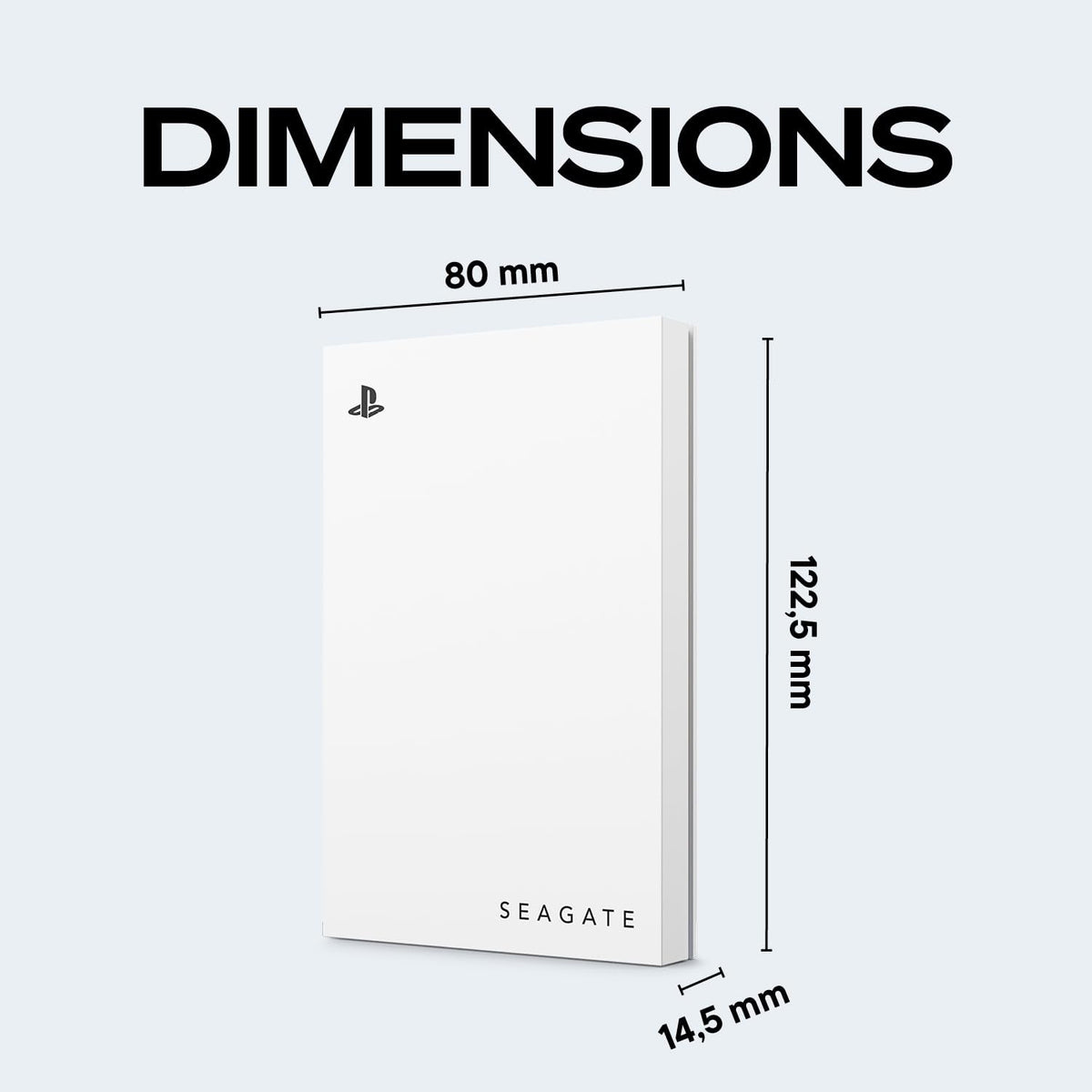 Seagate Game Drive for PlayStation 2TB External HDD - USB 3.0, Officially Licensed, Blue LED (STLV2000101) π All In One Marketplace Canada