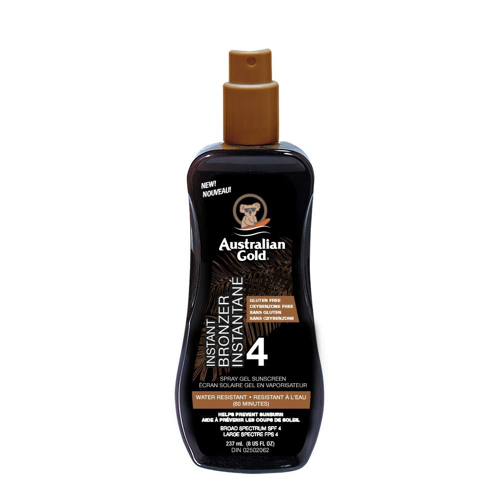 Australian Gold Spf 4 Spray Gel Bronzer, Fragrance: Cocoa Dreams, 237 Milliliters, brown ๐ All In One Marketplace Canada