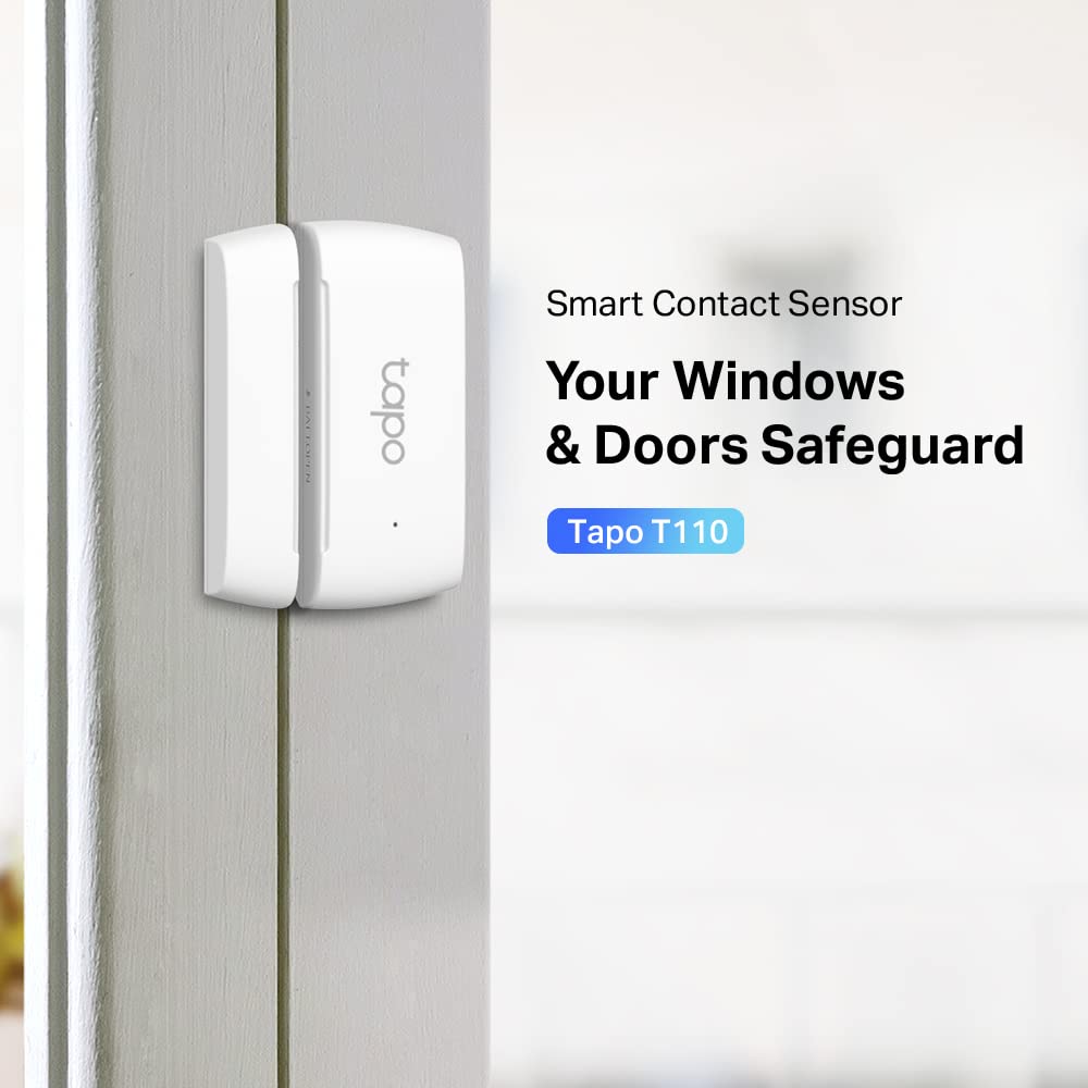 TP-Link Tapo T110 Contact Sensor, White, Requires Tapo Hub, Long Battery Life, Real-Time Notification, Smart Action ๐ All In One Marketplace Canada