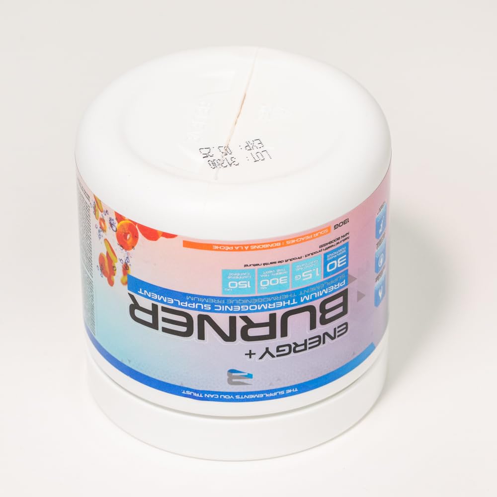 Energy+Burner Believe Supplements (sour peach) ๐ All In One Marketplace Canada