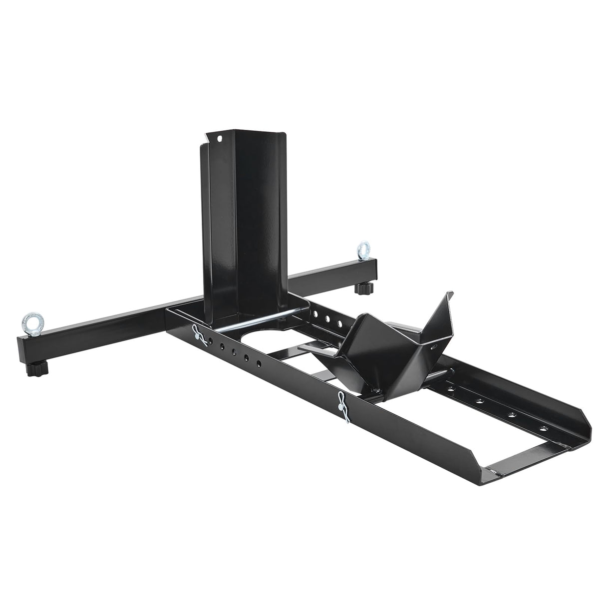 VEVOR Motorcycle Wheel Chock Upright, 1800 lbs Capacity, Heavy-duty Steel Motorcycle Front Wheel Stand with 6 Adjustable Holes, For 15"-22" Off-Road Motorcycles, Standard Motorcycles ๐ All In One Marketplace Canada