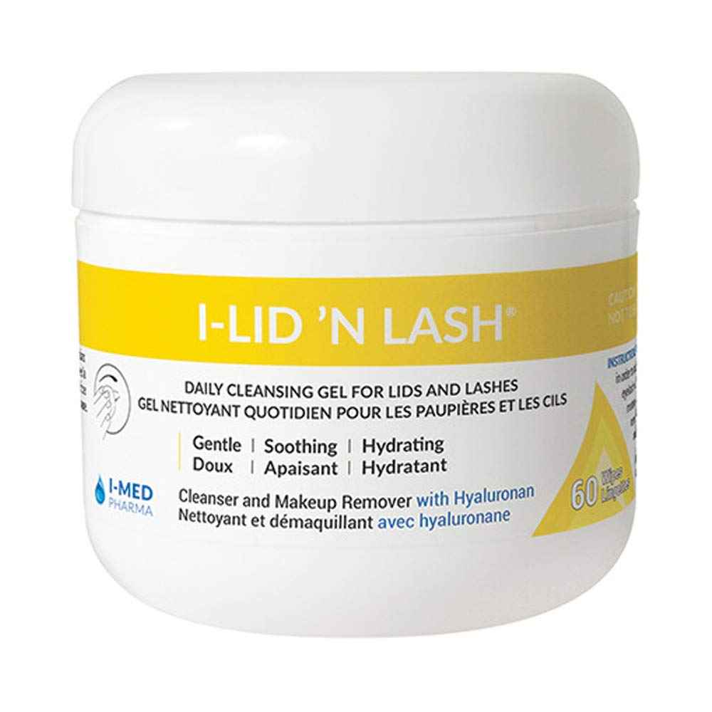 I-LID 'N LASH Eyelid Cleansing Wipes, 60 pre-soaked wipes ๐ All In One Marketplace Canada