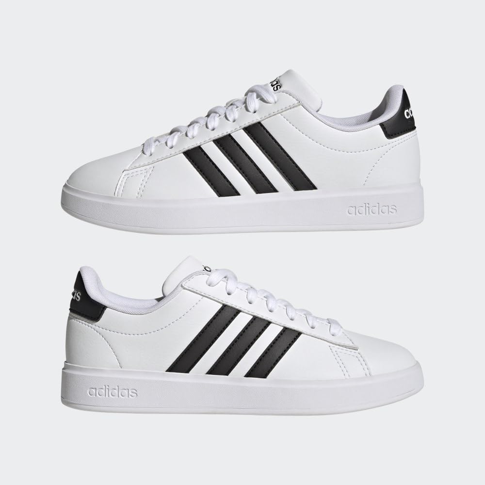 Adidas Women's Grand Court 2.0, White/Core Black/Core Black, 9.5 ๐ All In One Marketplace Canada
