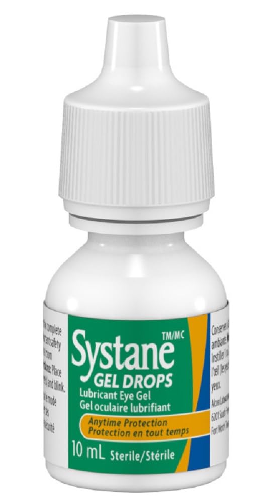Systane Gel Drops Lubricant Eye, For Dryness, Day or Nighttime Relief, Long-Lasting Relief, Easy-to-use Droppable โ 2 x 10 mL ๐ All In One Marketplace Canada