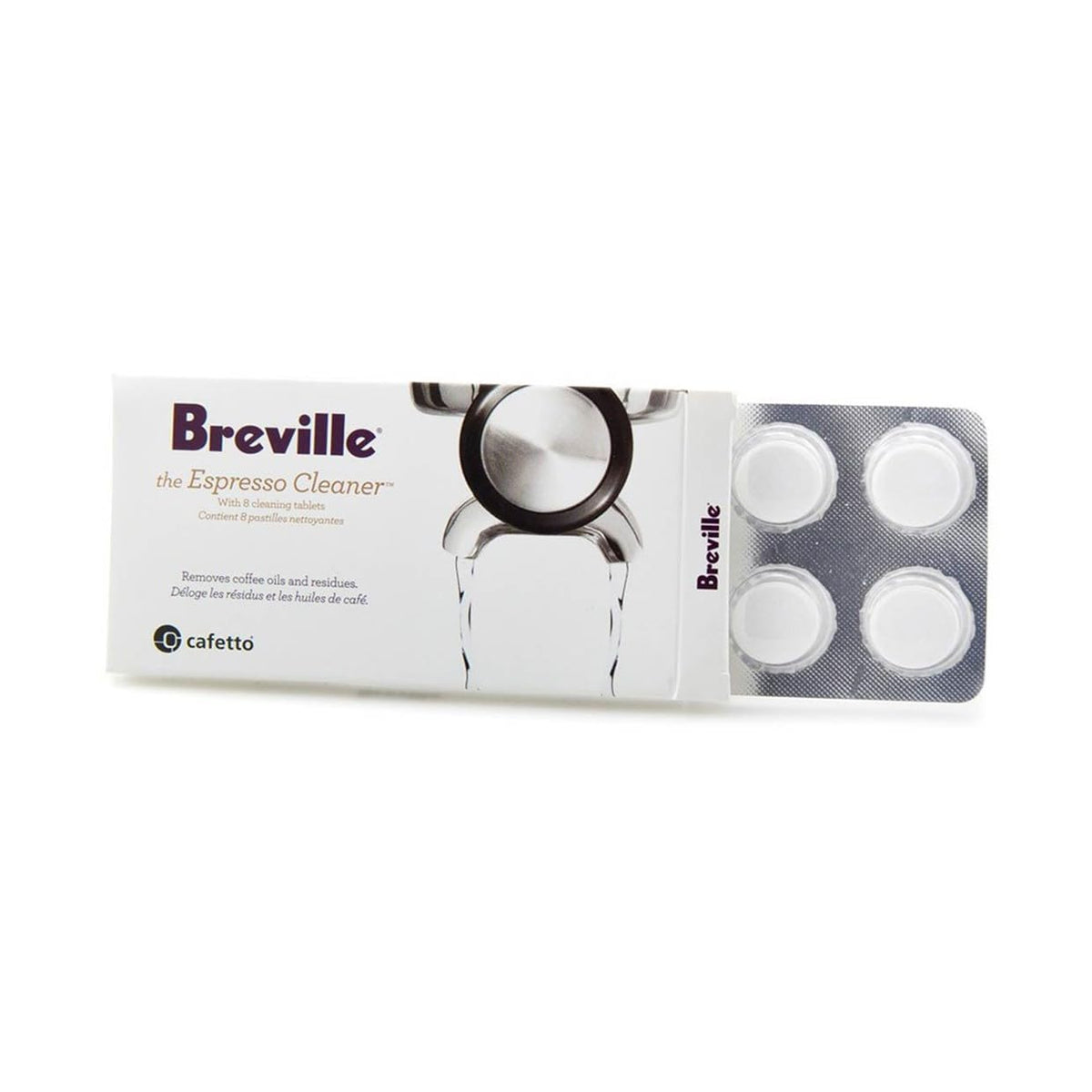 Breville Espresso Cleaning Tablets, White - BREBEC250 8 Count (Pack of 1) ๐ All In One Marketplace Canada