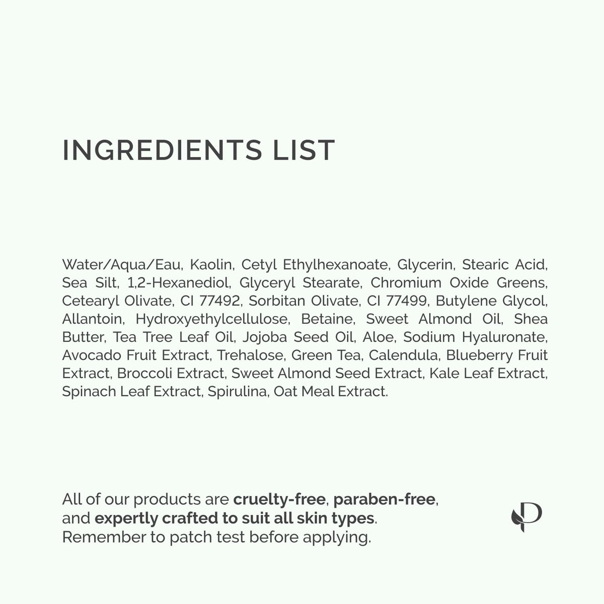 PLANTIFIQUE Clay Mask with Avocado & Superfoods - Korean Face Masks Skincare Products - Dermatologically Tested - Masque Visage Beauté - Gift Idea, 110g / 3.88 fl oz 🍁 All In One Marketplace Canada