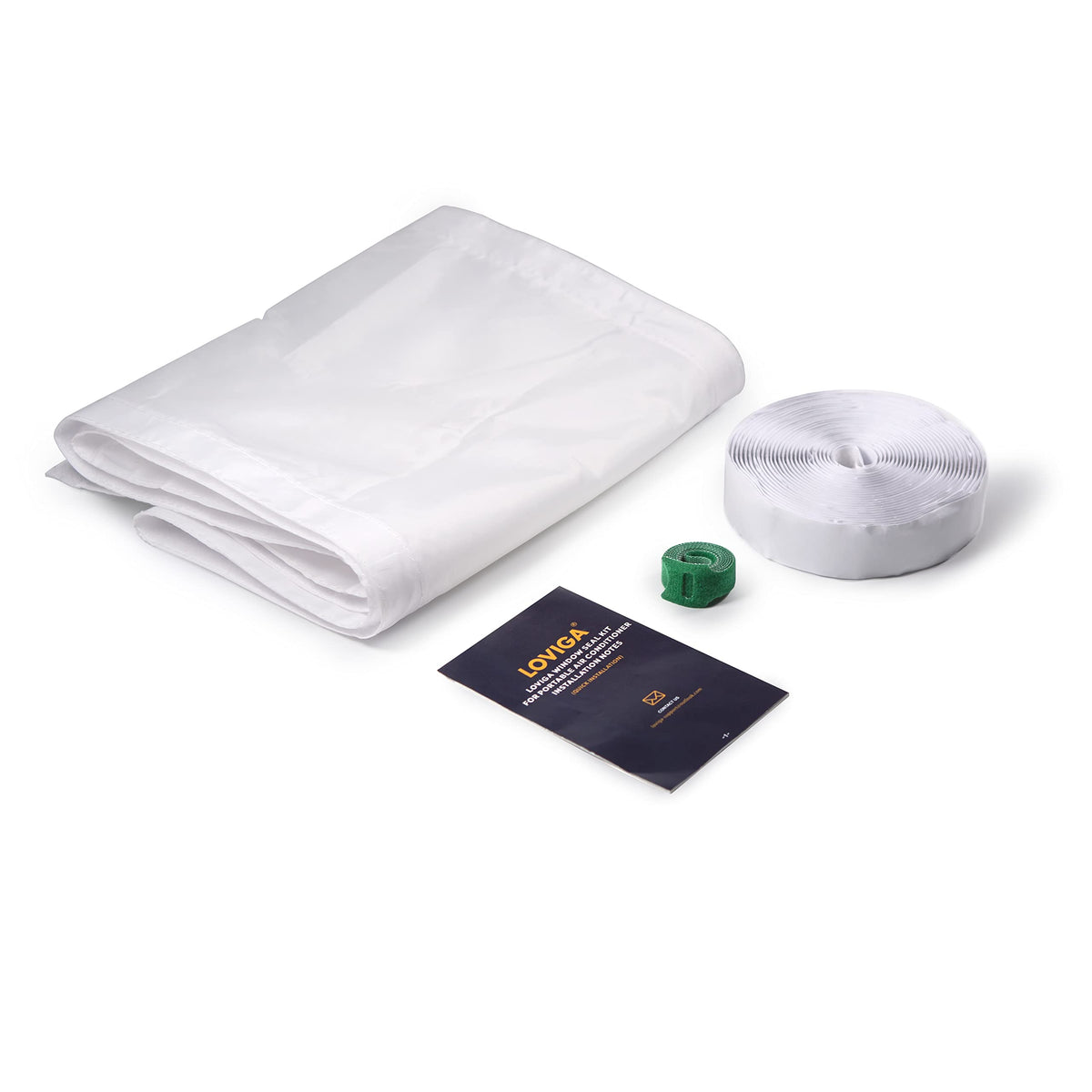 LOVIGA Portable Air Conditioner Window Kit, Window Vent Kit Seal Kit for Portable Air Conditioner Dryer, 25x102~162cm Length Adjustable 2022 Upgraded 100% Sealing Waterproof Easy to Install 🍁 All In One Marketplace Canada