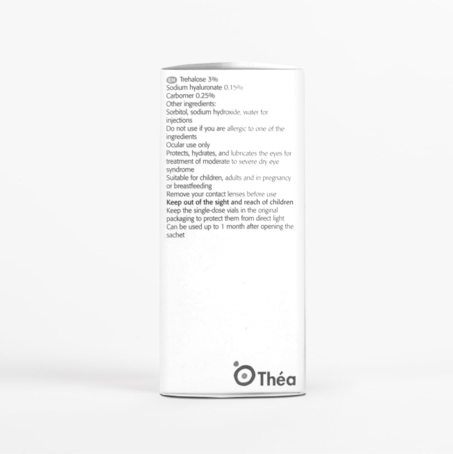 Thealoz Duo Gel - Clinically Proven Hydration for Dry Eyes w/Hyaluronic Acid & Trehalose, Lubricating Gel-Persistent Dryness, Stabilizes Tear Film for 6 Hrs-Contact Lens Wearers-Single-Use 30 Vials ๐ All In One Marketplace Canada