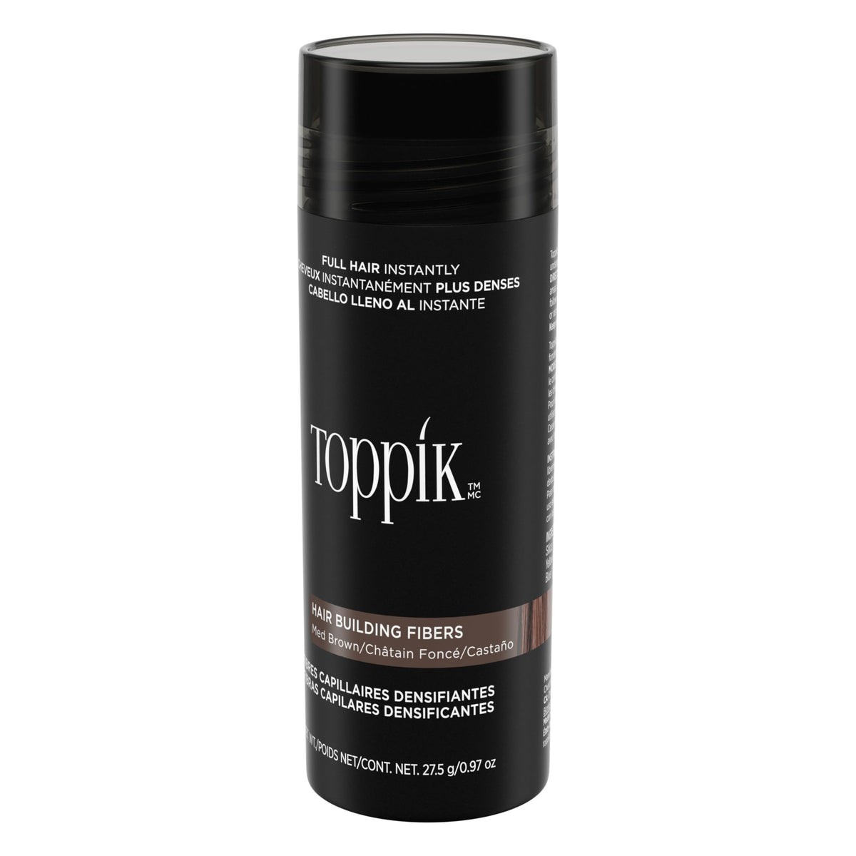 TOPPIK Hair Building Fibers, 27.5 g, Fill In Fine or Thinning Hair, Instantly Thicker Looking, Multiple Shades for Men & Women ๐ All In One Marketplace Canada