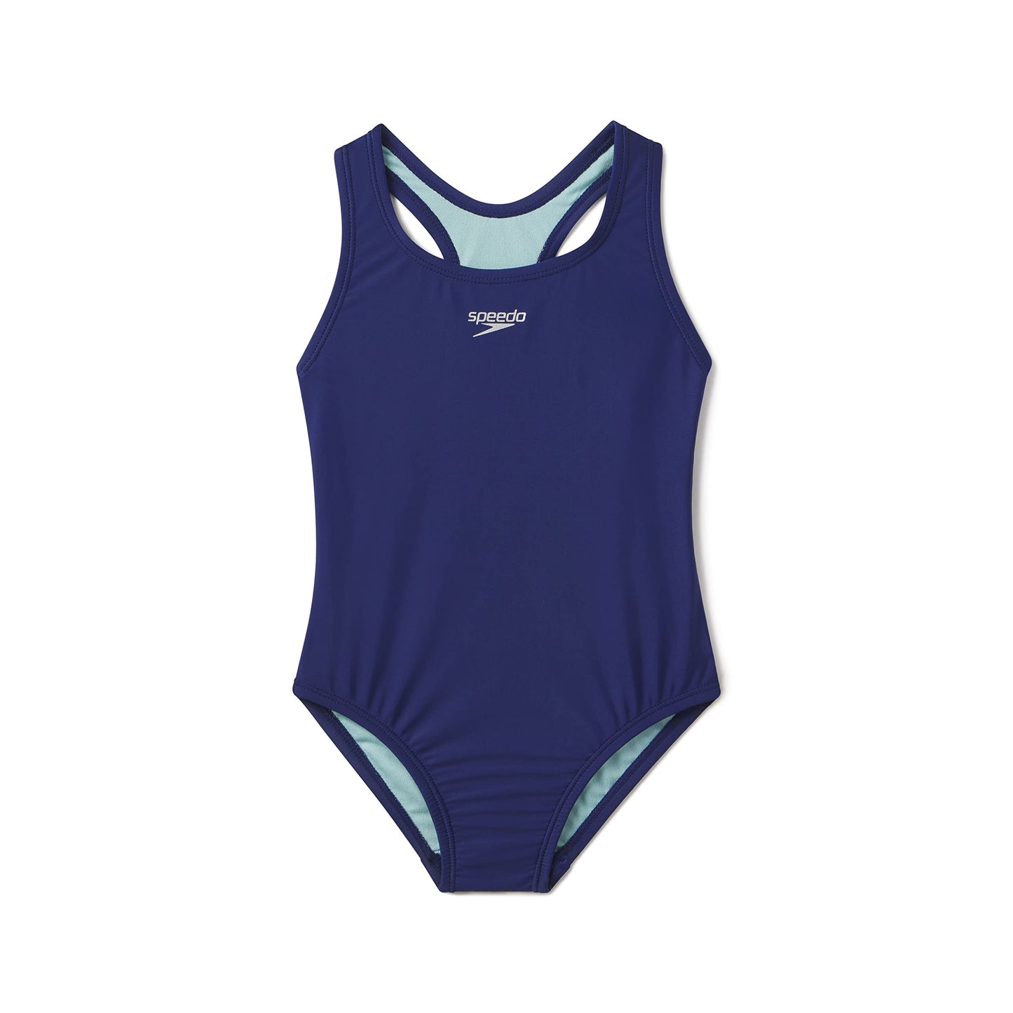 Speedo Girl's Swimsuit One Piece Closed Racerback ๐ All In One Marketplace Canada