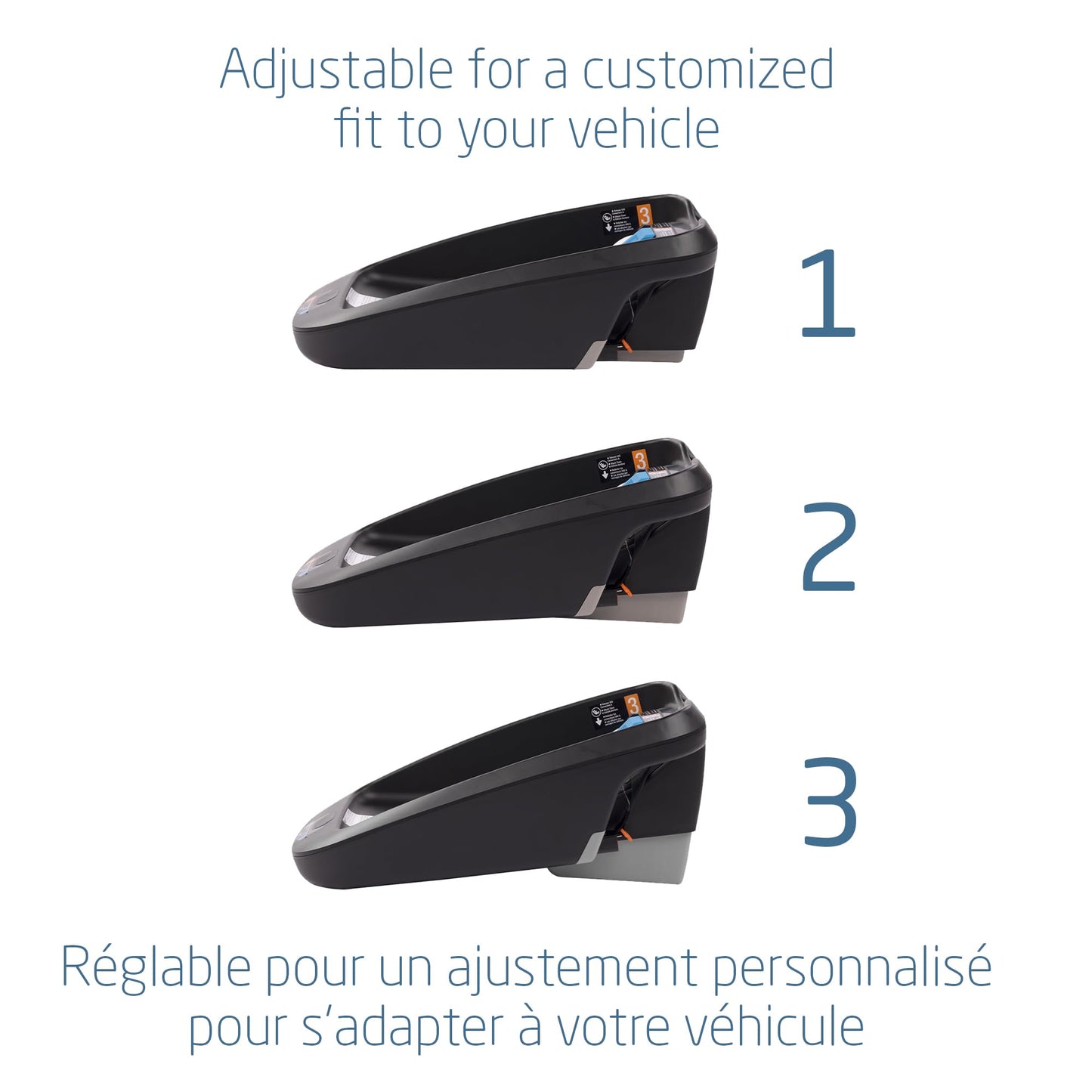 Maxi Cosi Mico Infant Car Seat Base - Compatible with All Mico Infant Car Seats, Adjustable, Anti-Rotation Stability Leg, Integrated Belt Lockoff, Self-Retracting One-Click UAS System, Black ๐ All In One Marketplace Canada