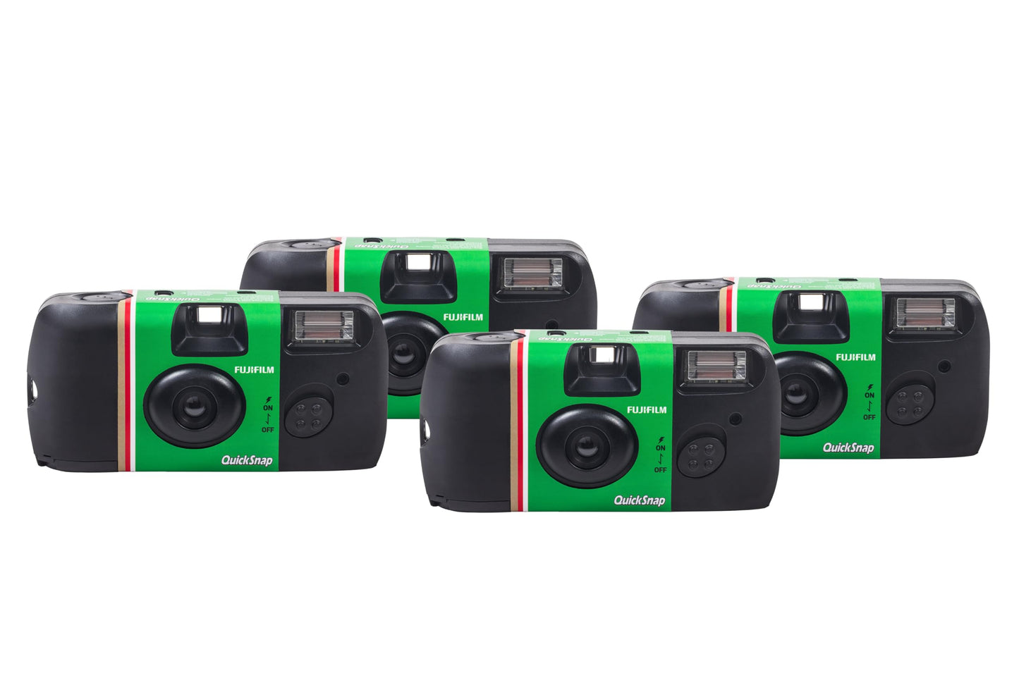 FUJIFILM QuickSnap Flash 400 One-Time-Use Camera 4 Pack, 27 exp Each ๐ All In One Marketplace Canada