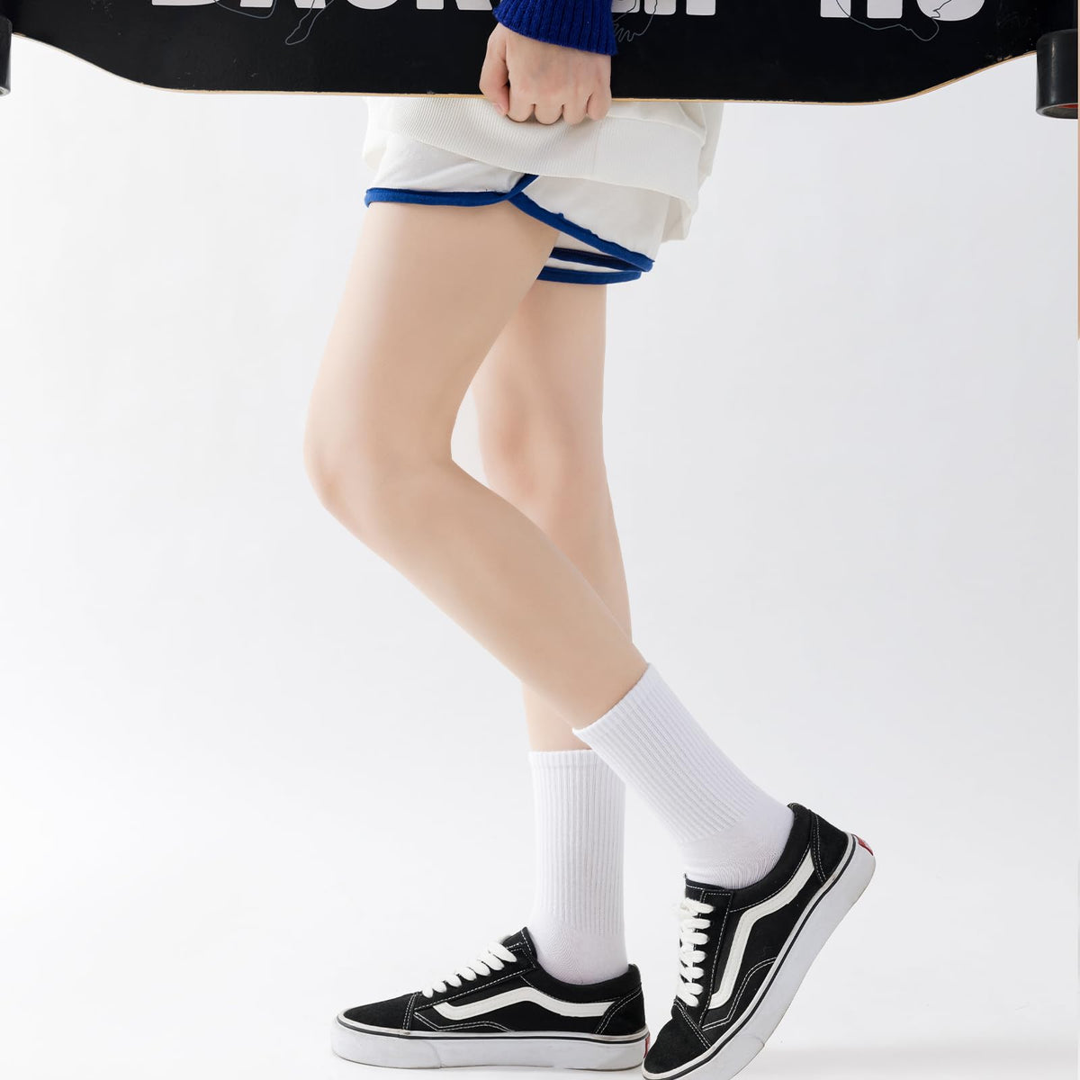 VoJoPi Crew Socks for Women, 5 Pairs Cotton Soft and Moisture Wicking Calf Socks Lightweight Work & Casual Wear, Size 5-10 ๐ All In One Marketplace Canada