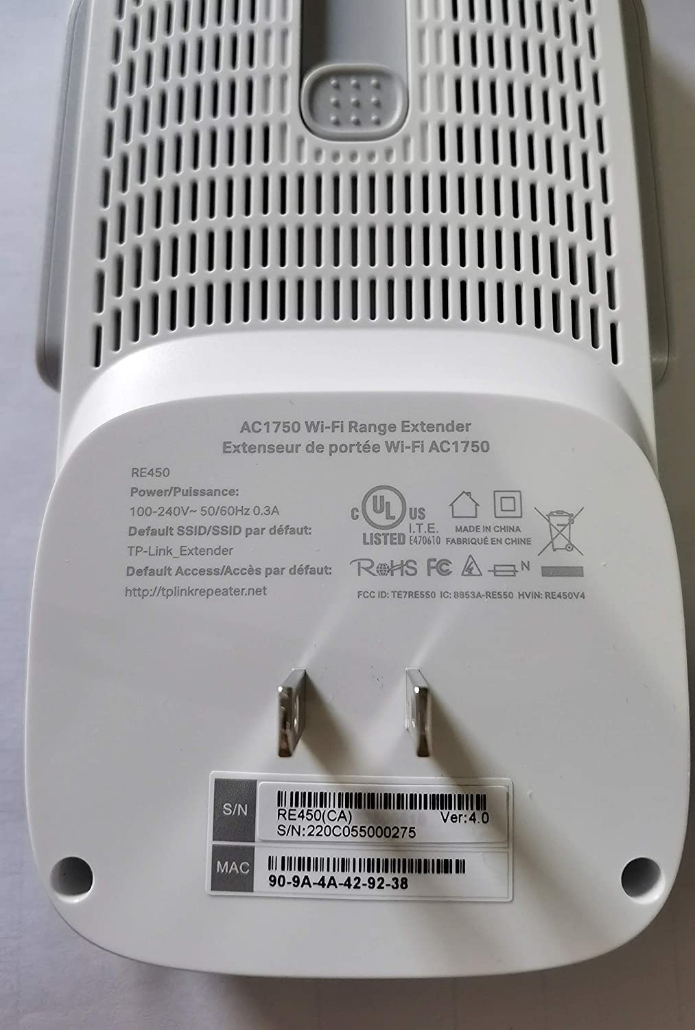 TP-Link AC1750 WiFi Extender (RE450) - Up to 1750Mbps, Dual Band WiFi Repeater, Internet Booster, Extend WiFi Range Further ๐ All In One Marketplace Canada