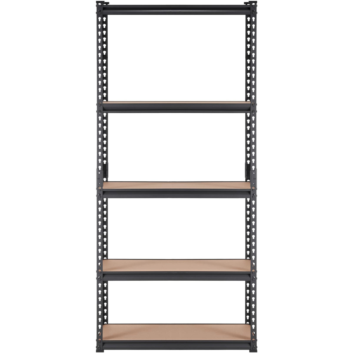 VEVOR Storage Shelving Unit, 5-Tier Adjustable, 2000 lbs Capacity, Heavy Duty Garage Shelves Metal Organizer Utility Rack, Black, 36" L x 18" W x 72" H for Kitchen Pantry Basement Bathroom Laundry π All In One Marketplace Canada
