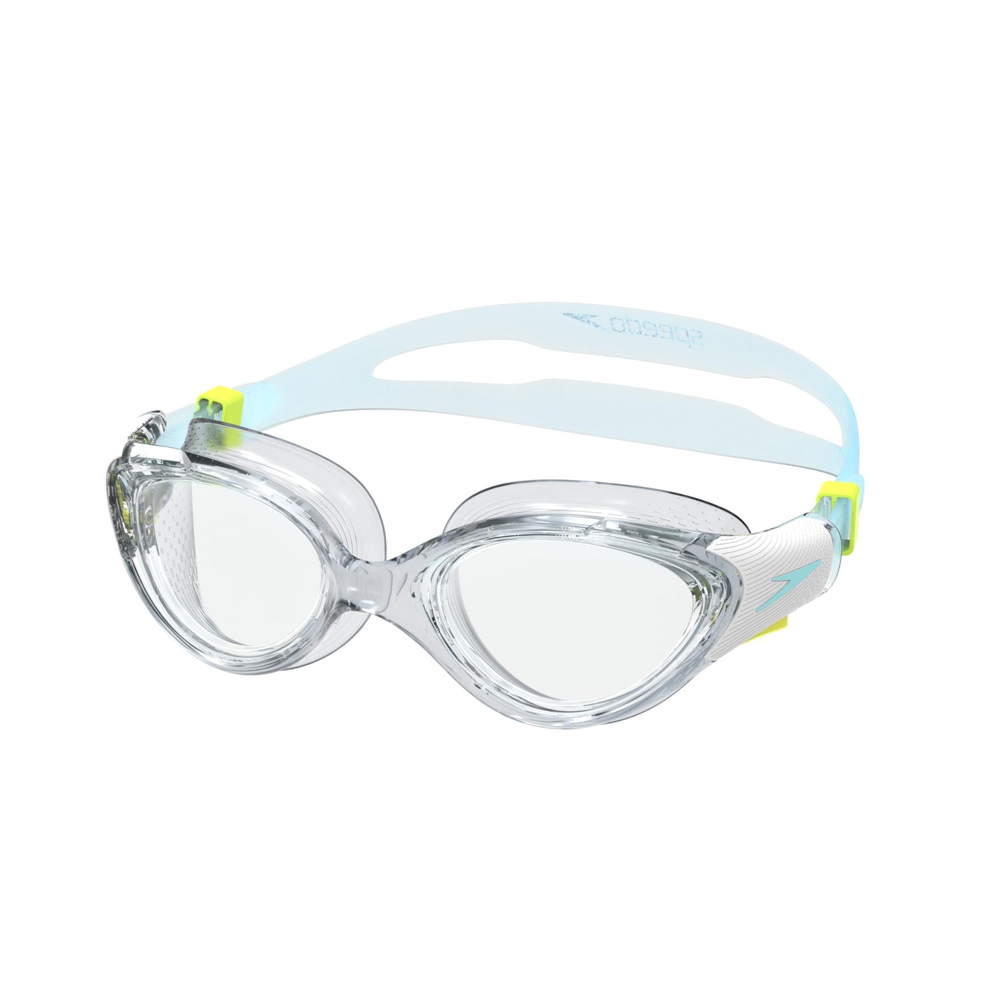 Speedo Women's Biofuse Swim Goggle 2.0 - Clear/White/Marine Blue, One Size ๐ All In One Marketplace Canada