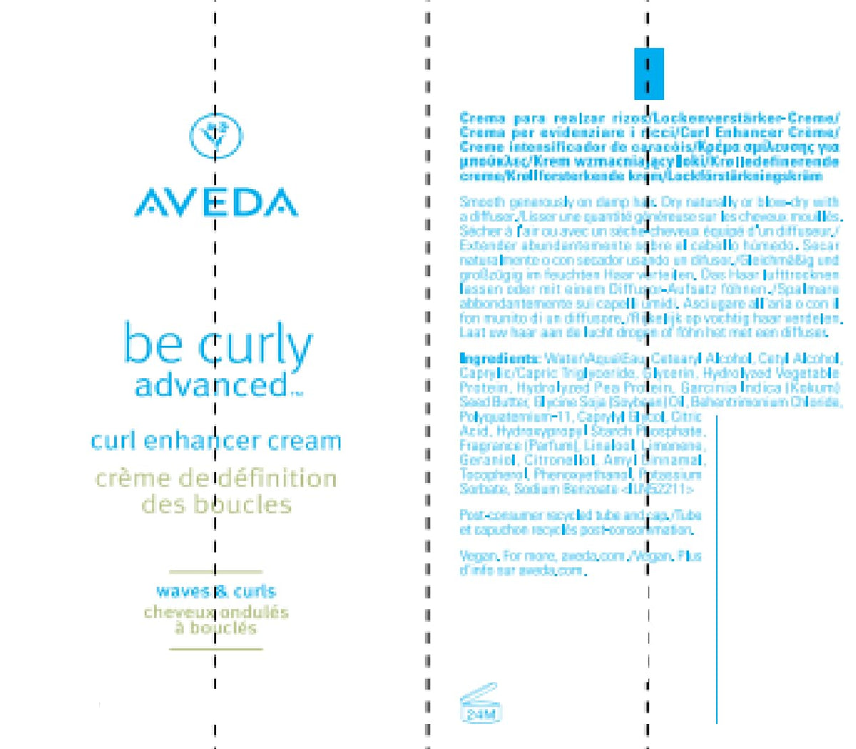 Aveda Be Curly Advanced Curl Enhancer Cream | Defines Curly and Wavy Hair | Reduces Frizz, Adds Shine | Silicone Free | 98% Naturally Derived*, 200ml ๐ All In One Marketplace Canada