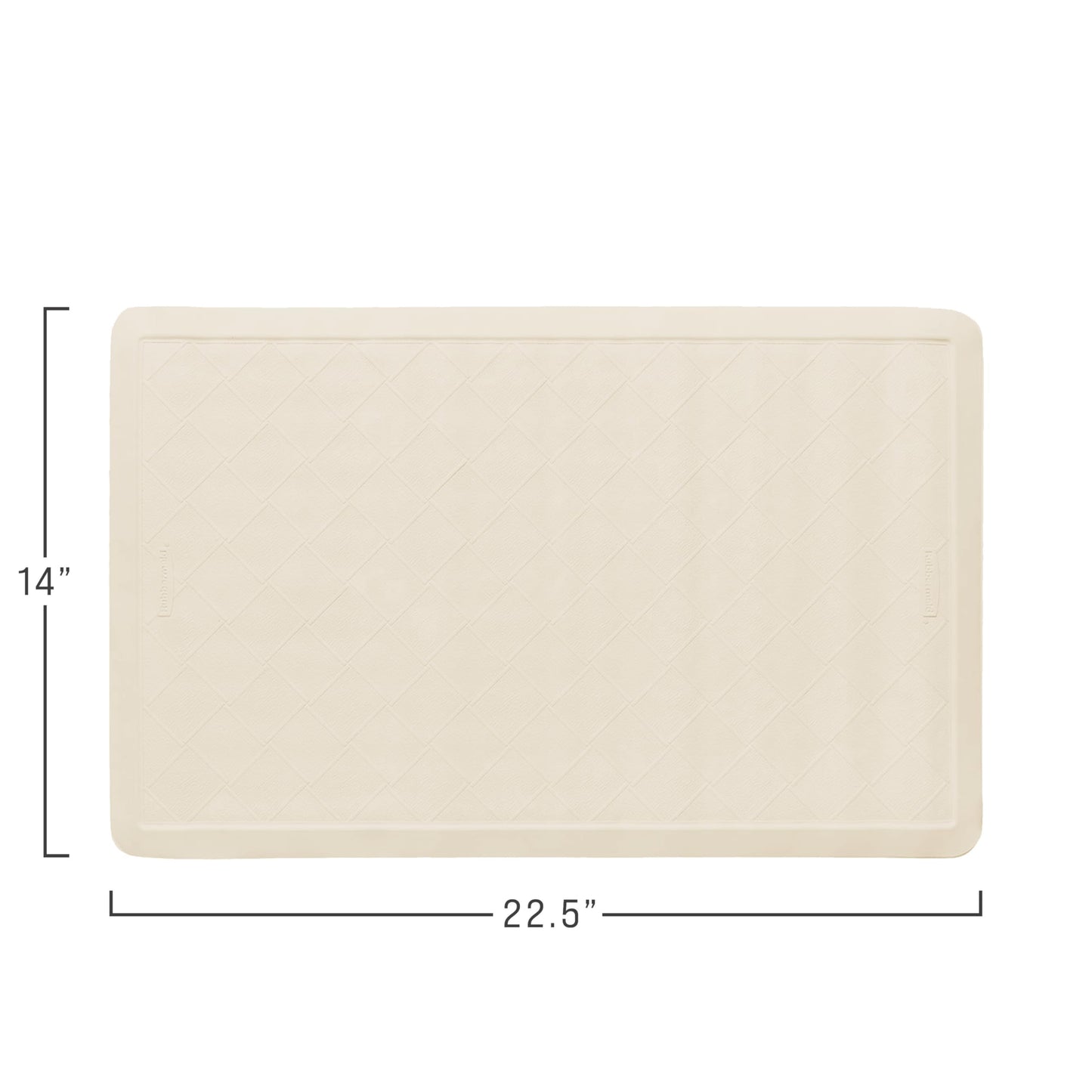 Rubbermaid Commercial Products Bath Tub and Shower Mat | Medium - 14 x 24 in. | White | Machine Washable | Safti-Grip Non-Slip Bathroom Mat with Suction Cups for Home/Hotel/Shower/Bathtub ๐ All In One Marketplace Canada