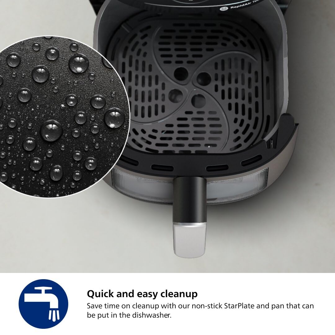 Philips Air Fryer 2000 Series - 13-in-1 functions, 6.2L, Compact Design with Cooking Window, Black, (NA231/00) ๐ All In One Marketplace Canada