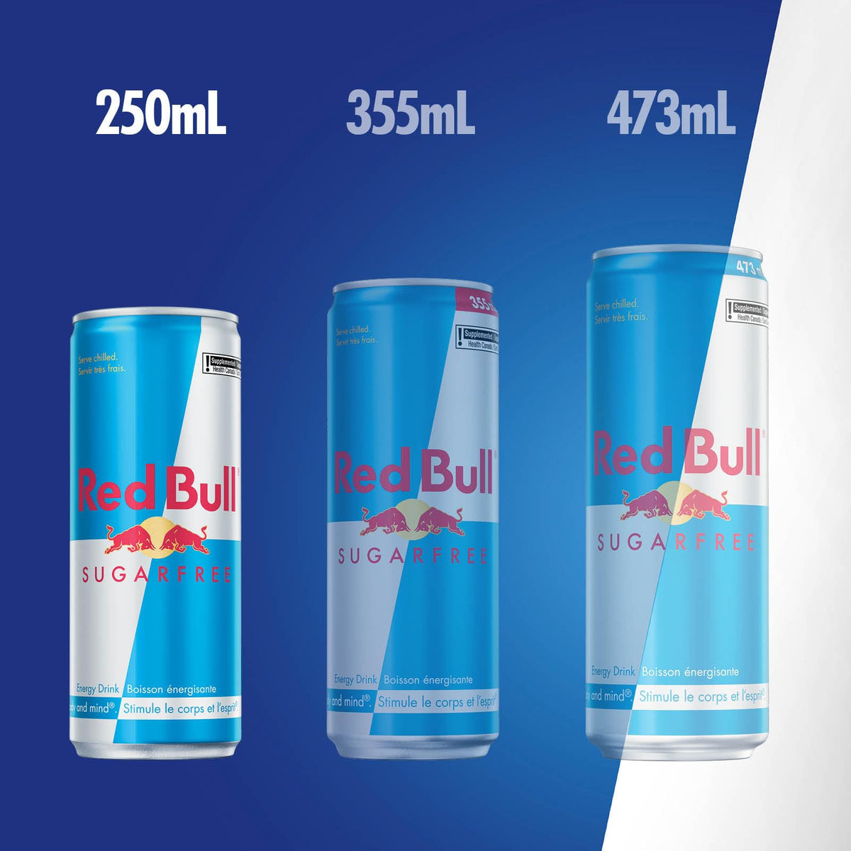 Red Bull Energy Drink, Sugar Free, 250 millilitre (Pack of 24) ๐ All In One Marketplace Canada