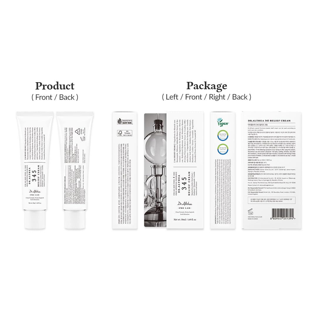 Dr.Althea 345 Relief Cream, 50ml (Pack of 1) ๐ All In One Marketplace Canada