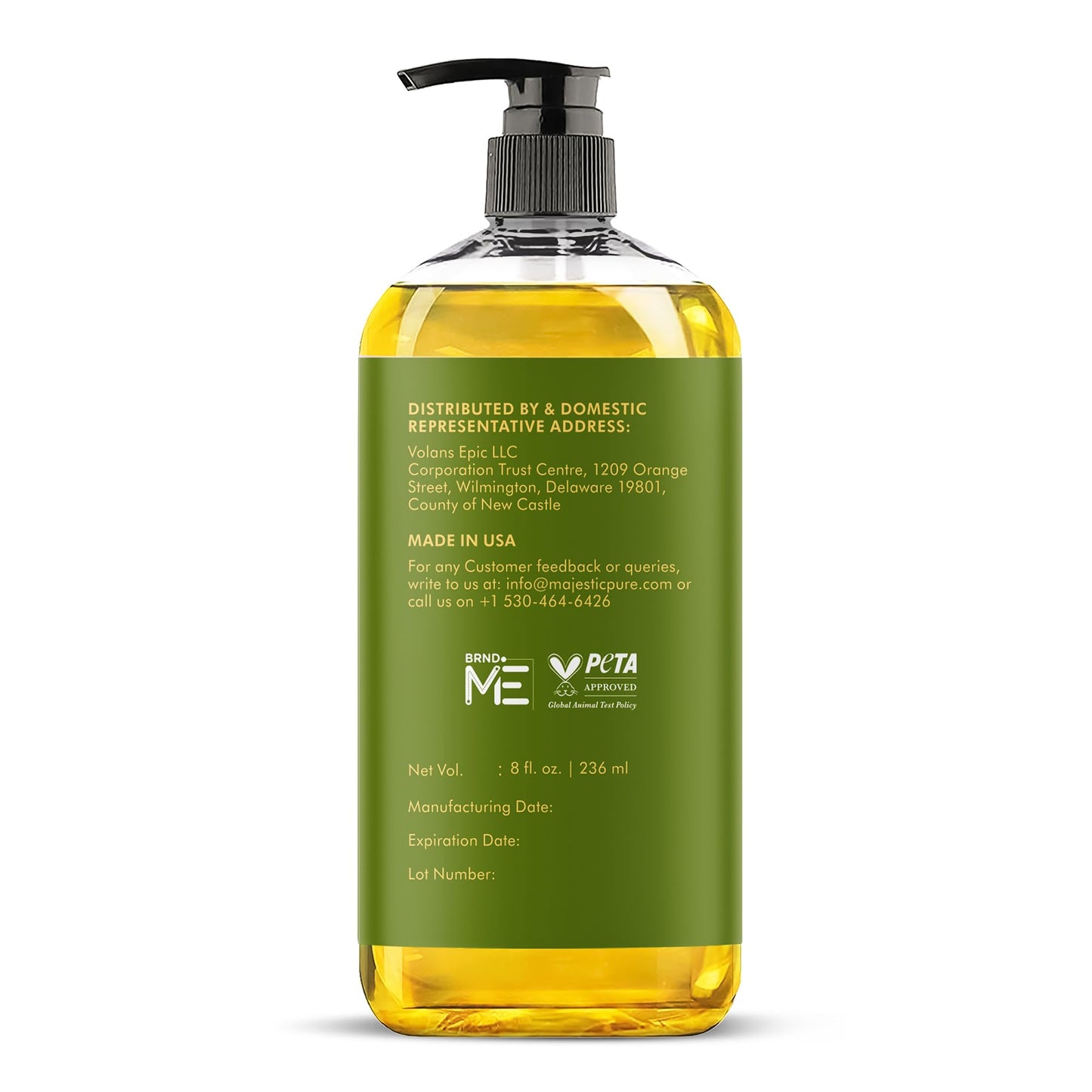 MAJESTIC PURE Arnica Massage Oil for Massage Therapy - with Lavender and Chamomile Essential Oils - Multipurpose Instant Absorption Full Body Massage - 8 fl. oz ๐ All In One Marketplace Canada