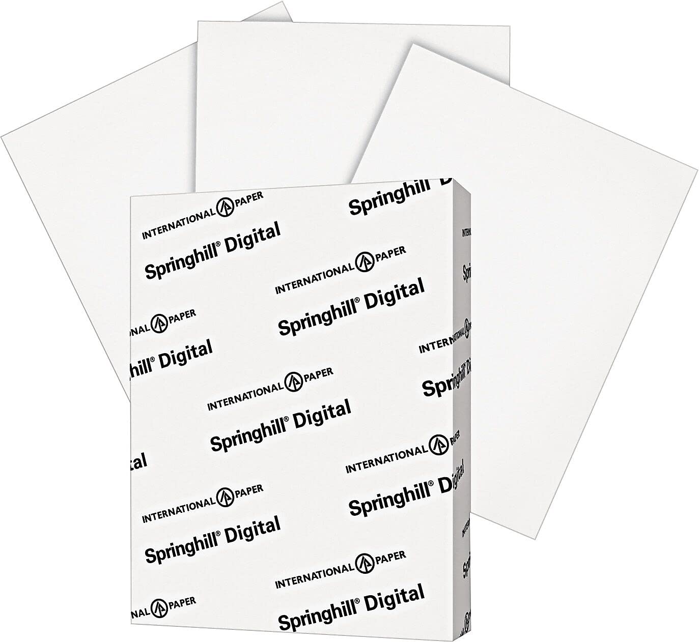 Springhill Cardstock Paper, White Paper, 90lb, 163gsm, 8.5 x 11, 92 Bright, 1 Ream / 250 Sheets - Index Card Stock, Thick Paper (015101R) ๐ All In One Marketplace Canada