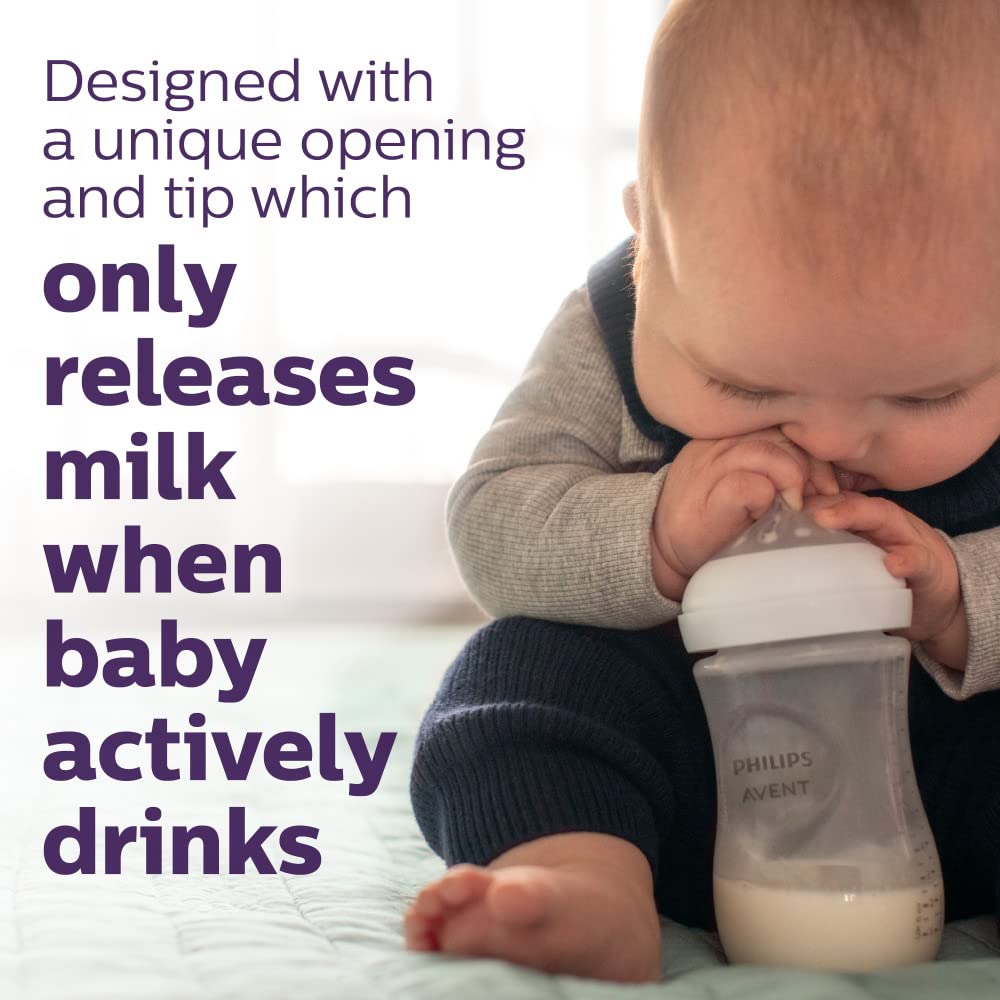 Philips Avent Natural Baby Bottle Newborn Baby Gift Set, SCD838/02, Clear ๐ All In One Marketplace Canada