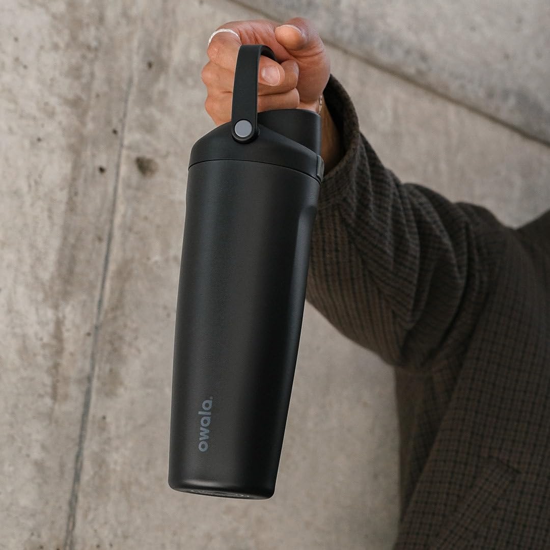Owala FreeSip Sway Insulated Stainless Steel Water Bottle with Two-Way Spout, Built-In Straw and Bucket Handle, Made for Travel, School, and Sports, 30oz, BPA Free, Leak Proof, Summer Sweetness ๐ All In One Marketplace Canada
